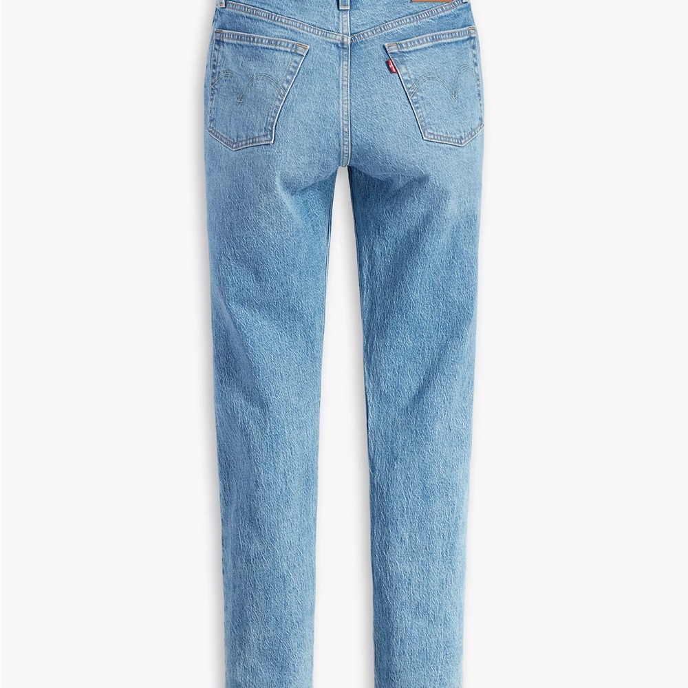 Levi's Light Blue Straight Leg Jeans - Picture 2 of 11